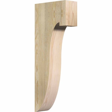 Ekena Millwork Del Monte Rough Sawn Corbel, Douglas Fir, 4"W x 10"D x 26"H COR04X10X26DEL00RDF